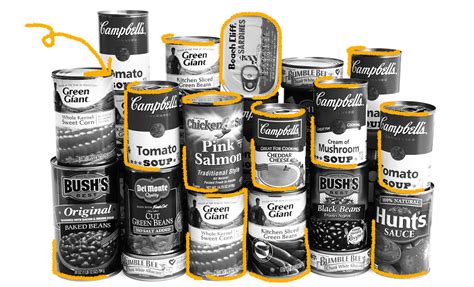 who invented canned food.